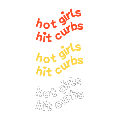 Hot Girls Hit Curbs