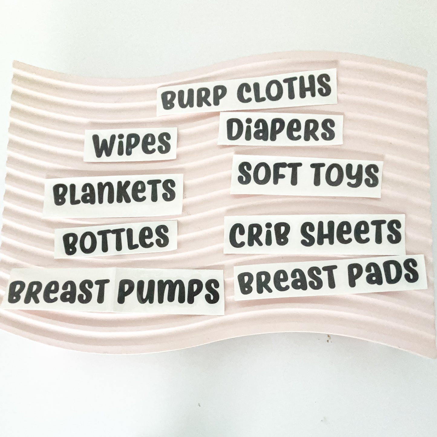 Nursery Pack Labels